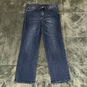 Joseph Abboud Denim Jeans Men's 32/30 Blue Cotton Stretch Pockets Straight Leg